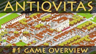 ANTIQUITAS  1 Game Overview  Roman Style Building Game [upl. by Sachi]