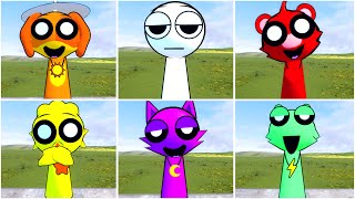 WHAT IF I MAKE A SONG WITH SPRUNKI INCREDIBOX SMILING CRITTERS In Garrys Mod [upl. by Hasseman]