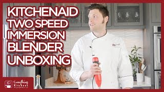 KitchenAid Immersion Blender Unboxing amp Demo [upl. by Ainos]