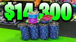 BIGGEST CASH SESSION OF MY LIFE  Slick Ric Poker Vlog [upl. by Aural301]