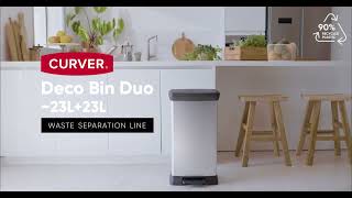 CURVER Deco Bin Duo 2323L [upl. by Anaile]