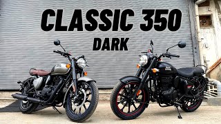 Royal Enfield Classic 350 Dark  The Most Loved Variant [upl. by Gamin]