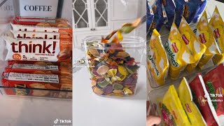 Satisfying Random Restock Food restock Organizing amp Cleaning ASMR 646 [upl. by Ellehcrad]