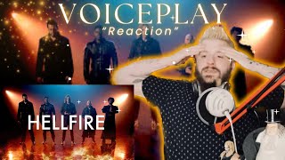 HELLFIRE  VoicePlay Acapella Ft JNone  Reaction [upl. by Abdel]