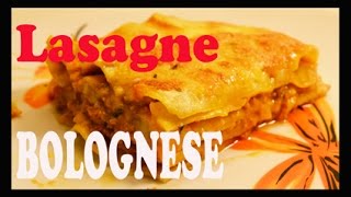 Lasagne Bolognese Lazanje s mesom  Jednostavni recepti [upl. by Annayoj375]