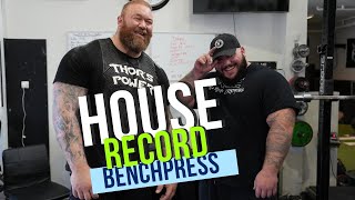 280kg  617lbs bench press Ft GYM REAPER [upl. by Nuahsar]