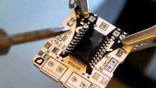 Fritzing Fab SMD soldering [upl. by Yentirb380]