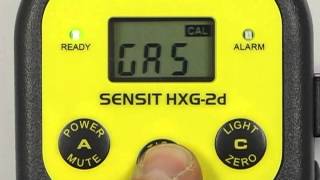 SENSIT HXG 2d Calibration [upl. by Orvas182]