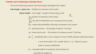 Queuing Theory  Notations and Terminologies in Queuing Theory [upl. by Anitac]