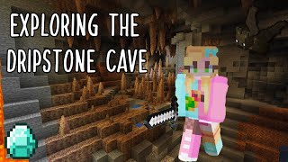 Exploring the Dripstone Cave in Minecraft [upl. by Blount]