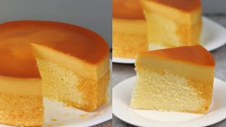 NO BAKE LECHE FLAN CAKE Custard Cake Recipe [upl. by Serene]