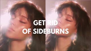 get rid of sideburns [upl. by Lyndy]