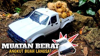 PICK UP ANGKUT BUAH SEGAR  RC SCALE 116 WPL C24 [upl. by Aihcats]