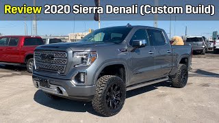 Review 2020 GMC Sierra Denali 62L Custom Build  4quot BDS Lift 33quot OffRoad Tires 20quot RTX Rims [upl. by Yessac417]