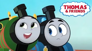 Il Trenino Thomas  Fa freddo fuori  cartoni animati per bambini [upl. by Ellehcit]