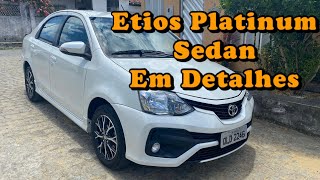 Toyota Etios Platinum Sedan 15 16v Automático [upl. by Holmann395]