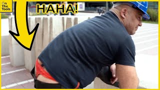 Tradesman thong prank [upl. by Ayel]