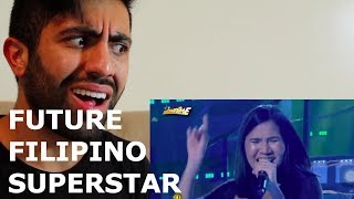 ELAINE DURAN VERSACE ON THE FLOOR COVER  TAWAG NG TANGHALAN REACTION [upl. by Hong]