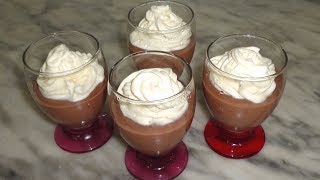 Crème dessert au chocolat  كريمة تحلية بالشوكولا [upl. by Cahilly]