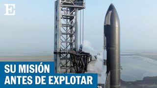 ¿Qué esperar de Starship El cohete de Elon Musk y Space X que ha explotado  EL PAÍS [upl. by Ahtera]