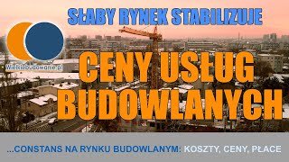 Wiadomości Budowlane Listopad 2022 3 Stabilizują się ceny usług w budownictwie [upl. by Ylrebmit160]