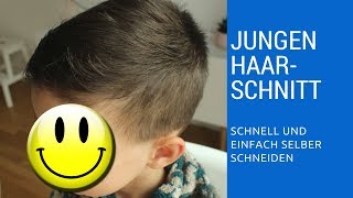 HAARE SELBER SCHNEIDEN für JUNGEN  MÄNNER [upl. by Jdavie416]