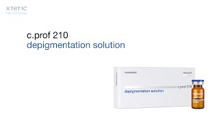 Cprof 210 Depigmentation Solution Promotional Video [upl. by Lahpos]