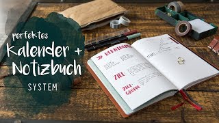 Mein perfektes Kalender  System  X17  Travellers Notebook  Plan with me [upl. by Darcia]