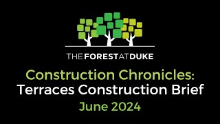 Construction Chronicles Terraces Construction Brief June 2024 [upl. by Etnoel]