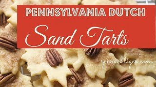 Pennsylvania Dutch Sand Tarts [upl. by Seften800]