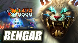 RENGAR IS BROKEN INSTANT KO x4 [upl. by Gardner600]