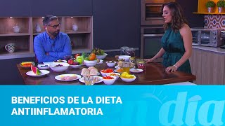 Beneficios de la dieta antiinflamatoria [upl. by Nylissej]