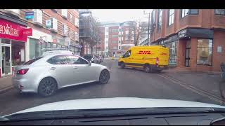 Practical Driving Test Route Tolworth 22 Jan 2024 5 Serious [upl. by Dlorrej]