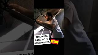 Dragon Ball Z doblaje españa  Un español diciendo Kamehameha [upl. by Llegna]