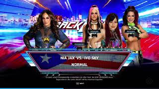 WWE 2K24 Nia Jax Career [upl. by Anirbes]