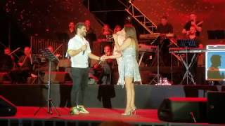 Elissa amp Nassif Zeytoun  Aabali Habibi HD  Beirut Holidays 2019 اليسا  ناصيف زيتون عبالي حبيبي [upl. by Llig435]