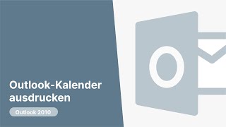 OutlookKalender ausdrucken [upl. by Guinna83]