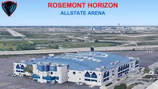 College Basketball Arenas Rosemont Horizon Allstate Arena [upl. by Donell261]