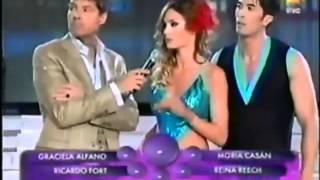 Paula y Pedro PREVIAS SHOWMATCH 201020112012 tercera parte carmebariloche [upl. by Milson]