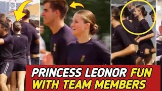 princess leonore on her first day of militry traning [upl. by Dar]