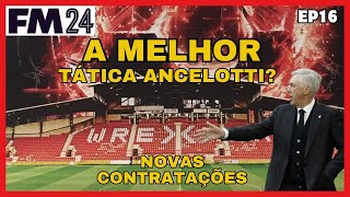 Football Manager 2024 de volta ao Wrexham A melhor tática [upl. by Asined]