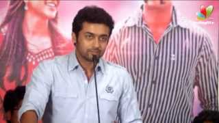 Surya speaks in Singam 2 Success Meet  Anushka Hansika Hari Nasser DSP Rahman Vivek [upl. by Freddi]