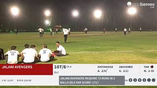 Live Cricket Match  Laddogopal vs Jalani avengers  22Sep24 0930 PM 10 overs  shree agarsen mah [upl. by Gnol699]