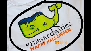 HALLOWEEN VINEYARD VINES unboxing and entire collection [upl. by Aoh]