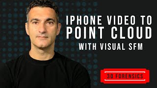 iPhone Video to Point Cloud with Visual SFM  3D Forensics [upl. by Tica]