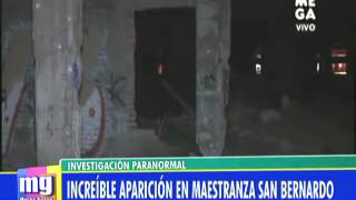 Increíble aparición paranormal en maestranza San Bernardo  Mucho Gusto  17072013  Mega [upl. by Mokas]