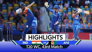 IND vs AFG Highlights India vs Afghanistan Match Highlights  Match Highlights [upl. by Germana]