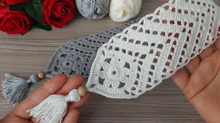 Unbelievable You Can Knit and Sell Your Creations for Profit 💰Crochet Table Runner Napkin HERMOSO [upl. by Haroun]