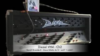 Diezel VH4 Channel 2 Test metal [upl. by Manwell]