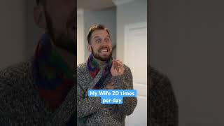 My wife 20 times per day shorts [upl. by Latsyrd]